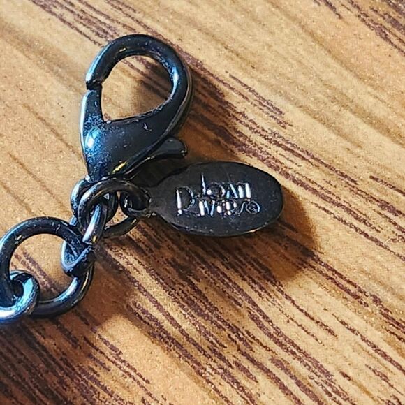 JOAN RIVERS Purple, Gunmetal Black Faceted Matinee Necklace STATEMENT MAKING! - Picture 6 of 9